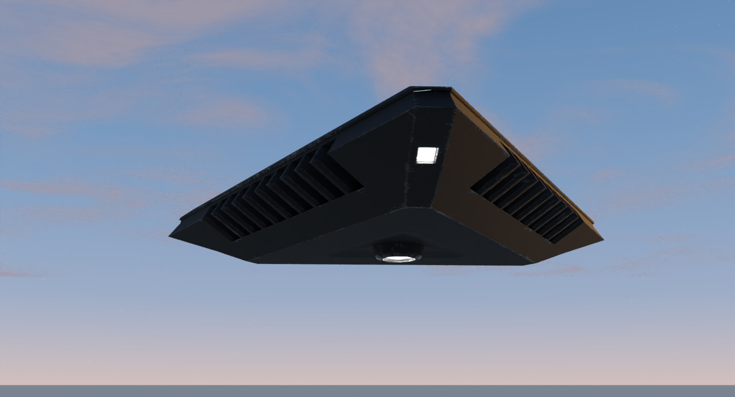 TR3-Bravo (Flying Triangle) UFO